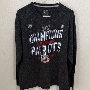 NFL New England Patriots AFC Champions Black Shirt
